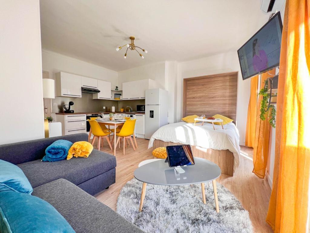 Appartement vue mer Parking privé Place Med Canet-en-Roussillon Extérieur photo
