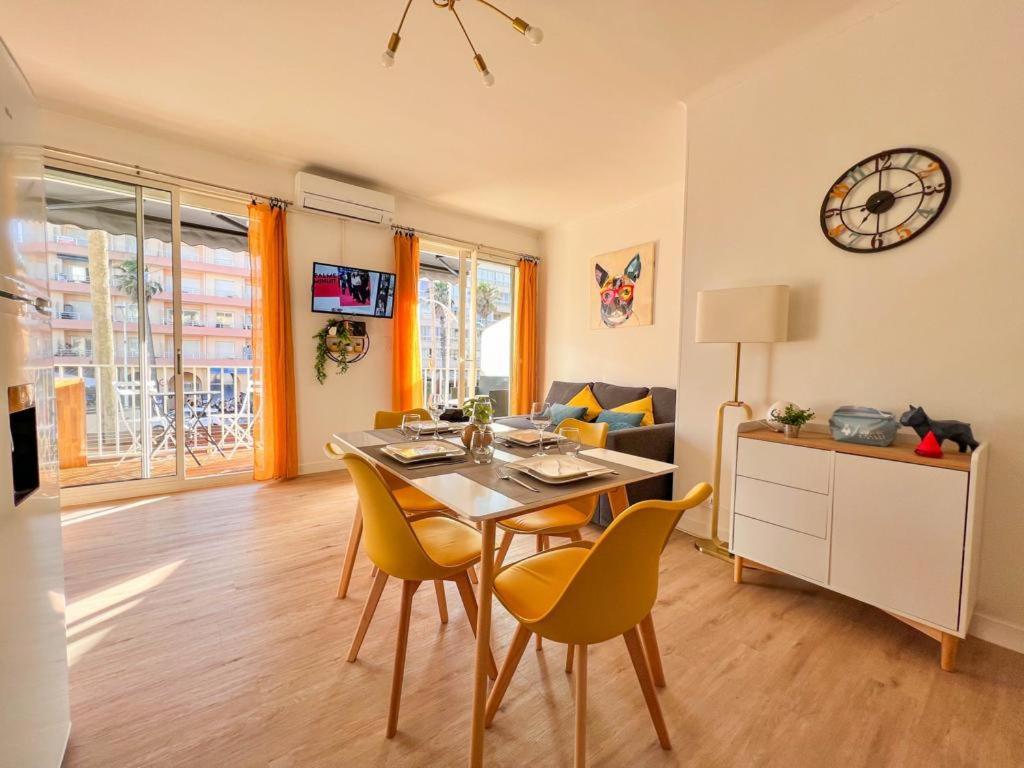 Appartement vue mer Parking privé Place Med Canet-en-Roussillon Extérieur photo