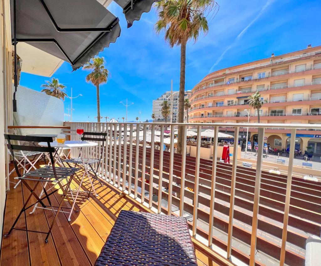 Appartement vue mer Parking privé Place Med Canet-en-Roussillon Extérieur photo